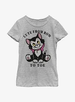 Disney Pinocchio Cute Figaro Youth Girls T-Shirt