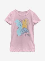 Disney Pinocchio The Blue Fairy Youth Girls T-Shirt