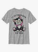 Disney Pinocchio Cute Figaro Youth T-Shirt