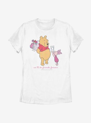 Disney Winnie The Pooh Friends Forever Womens T-Shirt