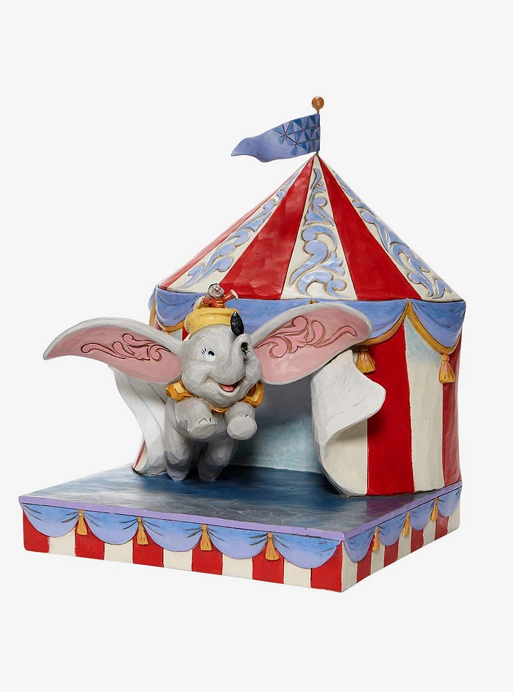 Disney Dumbo Flying Out Of Tent Scene Figure