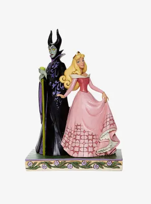 Disney Sleeping Beauty Aurora And Maleficent Figure