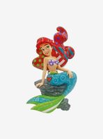 Disney The Little Mermaid Romero Britto Ariel On Rock Figure