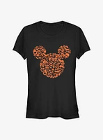 Disney Mickey Mouse Ears Halloween Icons Girls T-Shirt