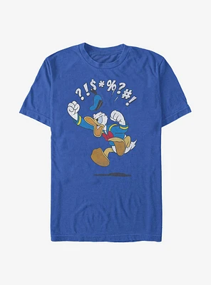 Disney Donald Duck Angry Jump T-Shirt