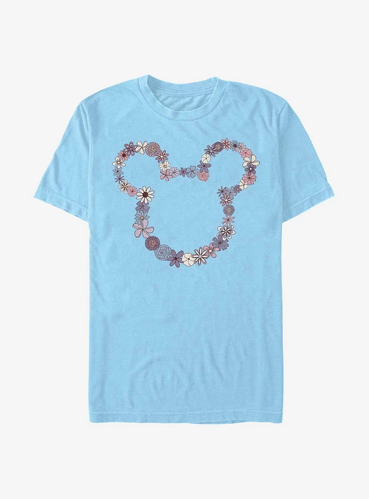 Disney Mickey Mouse Flowers T-Shirt