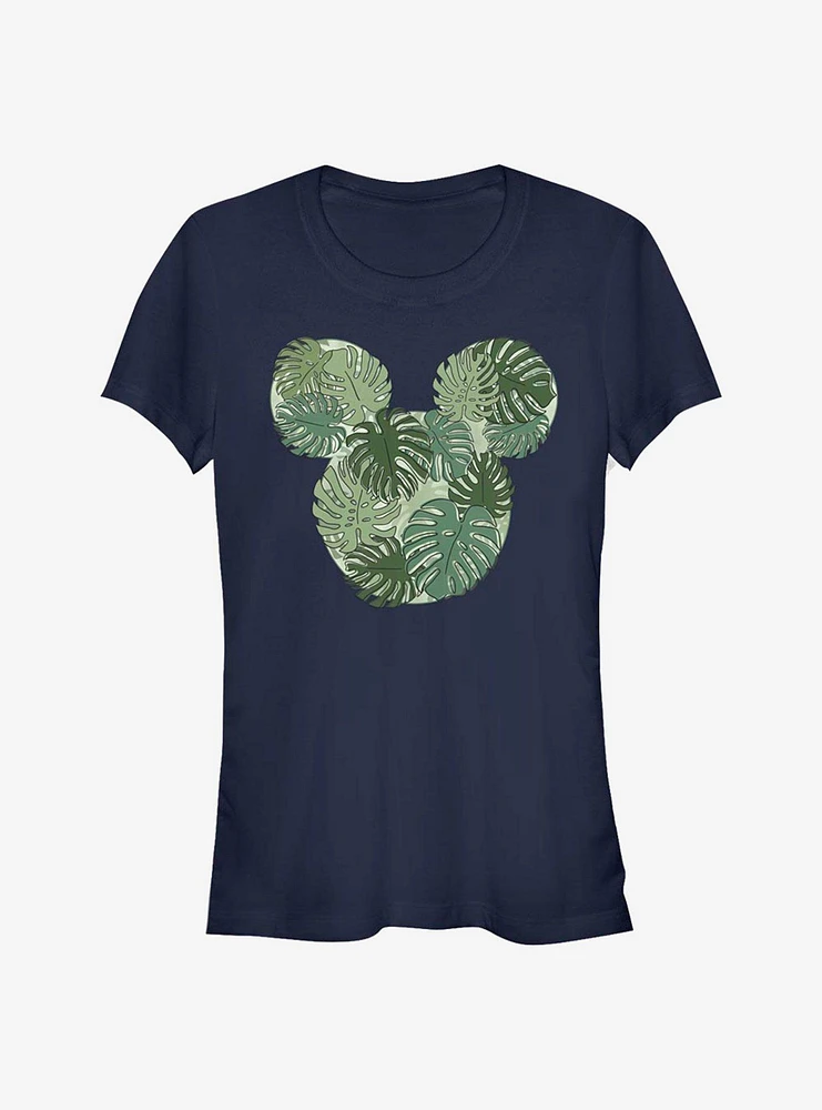 Disney Mickey Mouse Monstera Girls T-Shirt