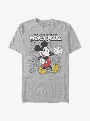 Disney Mickey Mouse Sketchbook T-Shirt
