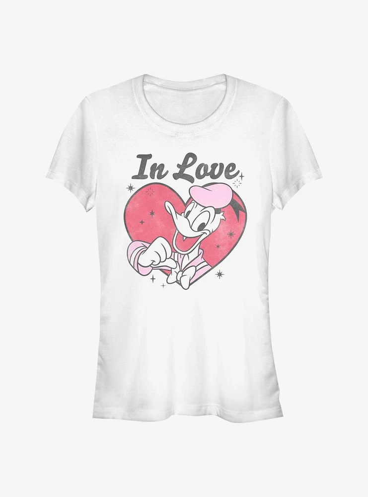 Disney Donald Duck Love Girls T-Shirt