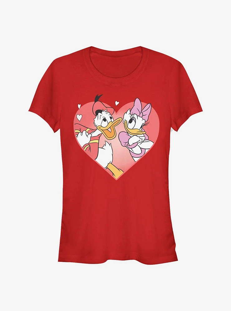 Disney Donald Duck & Daisy Love Girls T-Shirt