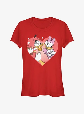 Disney Donald Duck & Daisy Love Girls T-Shirt