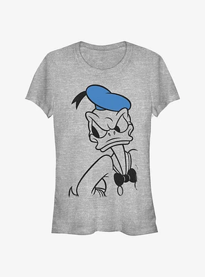 Disney Donald Duck Tonal Line Girls T-Shirt