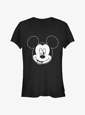 Disney Mickey Mouse Let Me Sleep Outline Girls T-Shirt