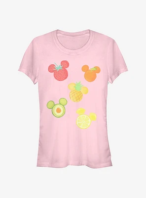 Disney Mickey Mouse Assorted Fruit Girls T-Shirt