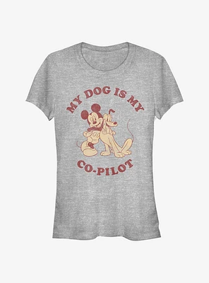 Disney Mickey Mouse Co-Pilot Girls T-Shirt