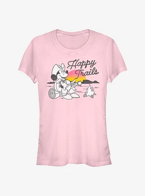 Disney Mickey Mouse Happy Trails Girls T-Shirt