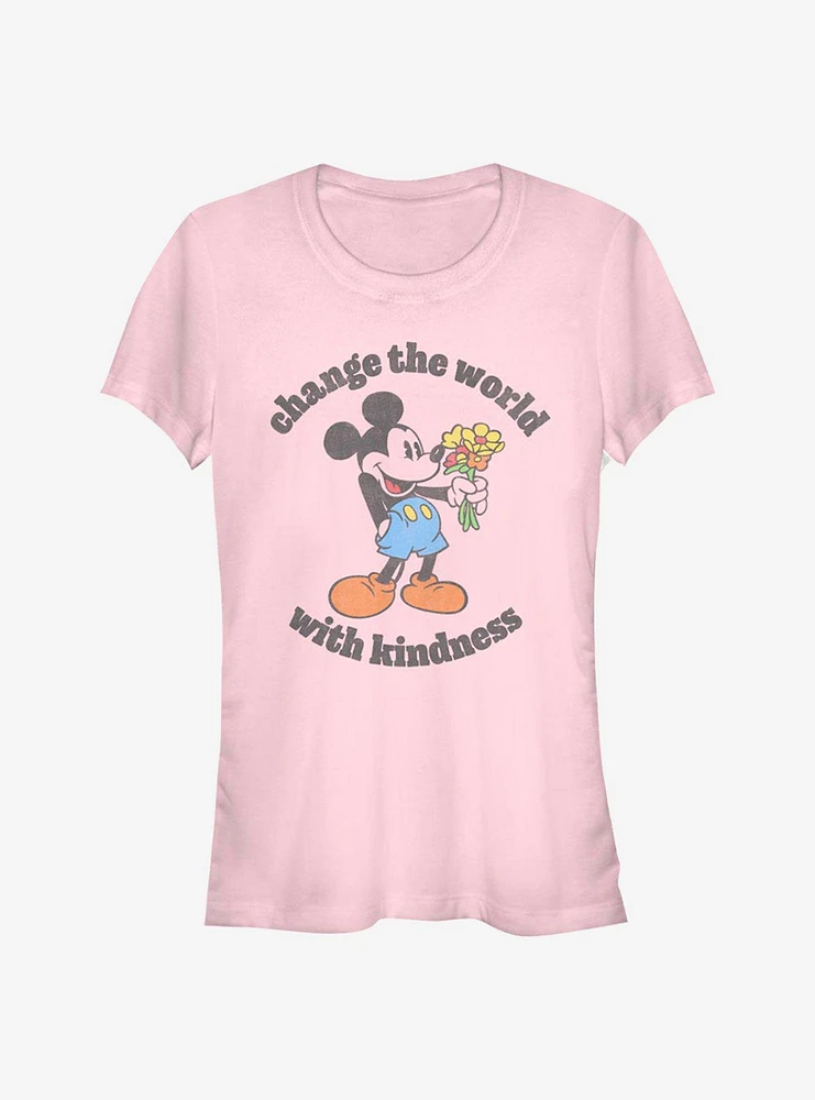 Disney Mickey Mouse Kindness Girls T-Shirt