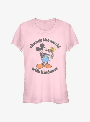 Disney Mickey Mouse Kindness Girls T-Shirt