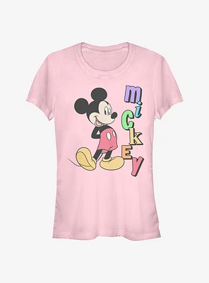 Disney Mickey Mouse Name Girls T-Shirt