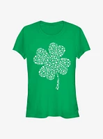 Disney Mickey Mouse Shamrock Fill Girls T-Shirt