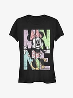 Disney Minnie Mouse Name Fill Girls T-Shirt