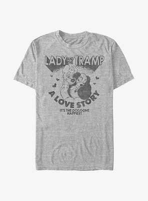 Disney Lady And The Tramp A Love Story T-Shirt