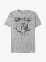 Disney Lady And The Tramp A Love Story T-Shirt