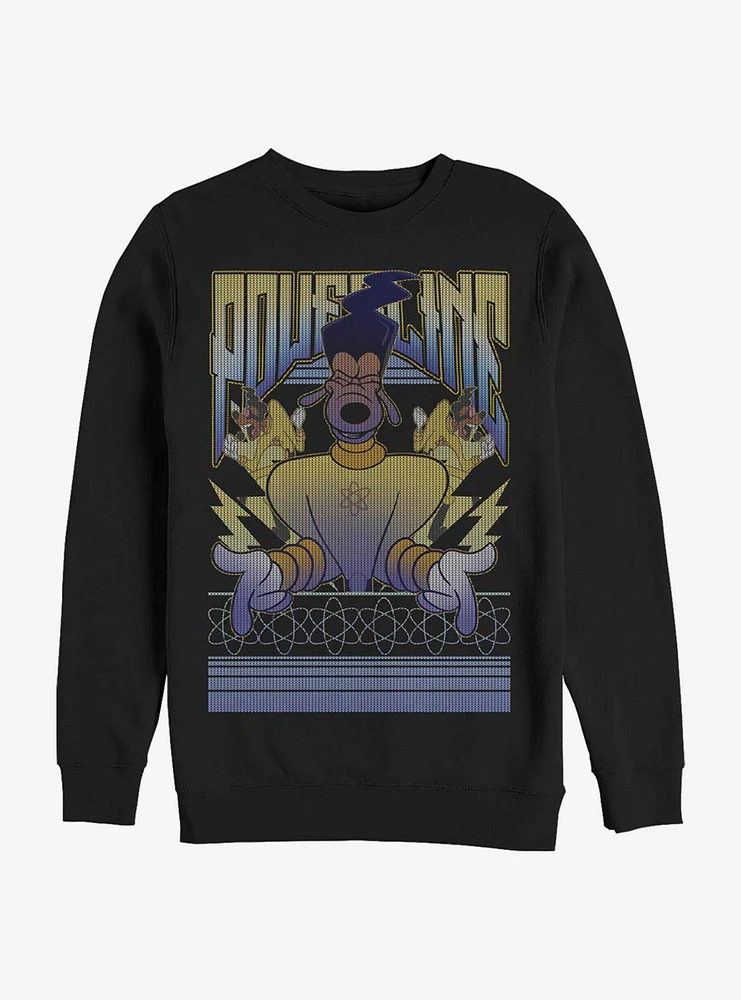 Disney A Goofy Movie Powerline Sweater Crew Sweatshirt