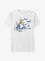 Disney Alice Wonderland Smell The Flowers T-Shirt