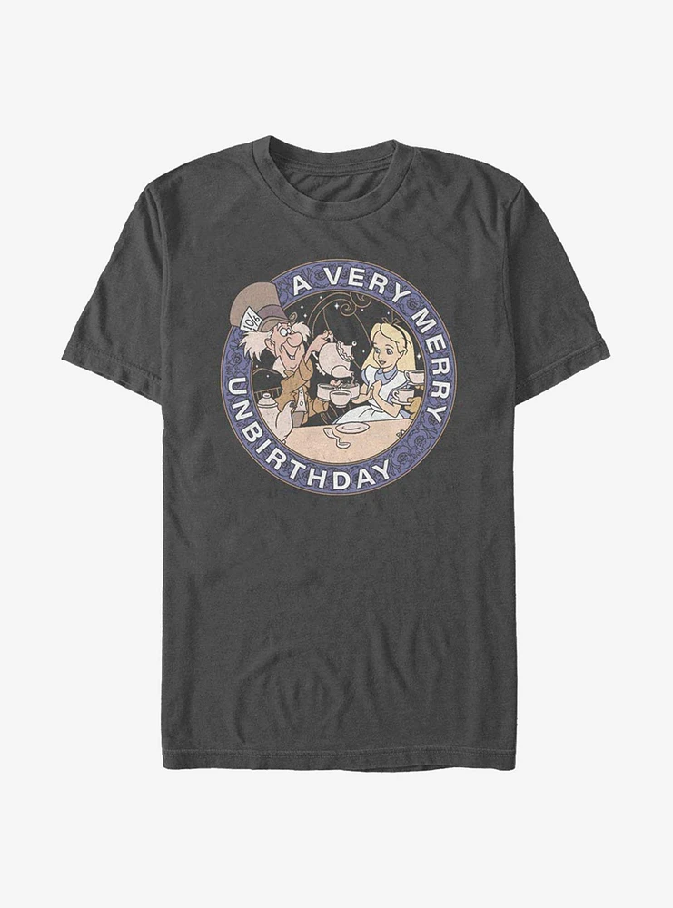 Disney Alice Wonderland Very Merry Un-Birthday T-Shirt