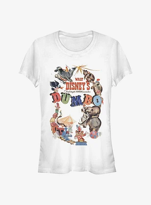Disney Dumbo Theatrical Poster Girls T-Shirt