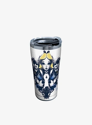 Disney Alice In Wonderland Curiouser 20oz Stainless Steel Tumbler With Lid