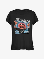 Disney The Muppets Animal Wild Girls T-Shirt