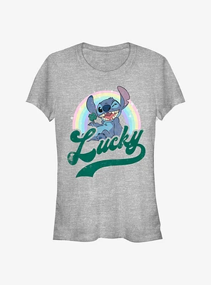 Disney Lilo & Stitch Lucky Rainbow Girls T-Shirt