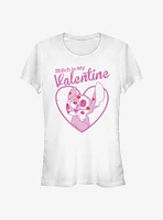 Disney Lilo & Stitch Valentine Girls T-Shirt