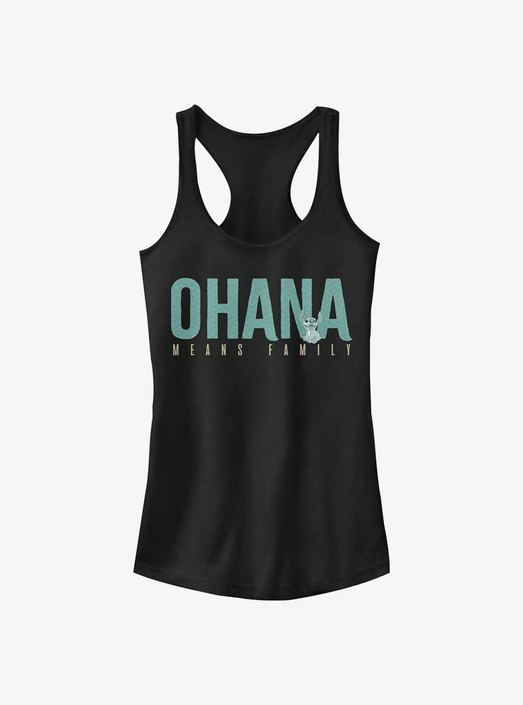 Disney Lilo & Stitch Ohana Bold Girls Tank