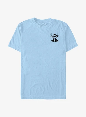 Disney Lilo & Stitch Vintage Lined T-Shirt