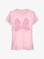 Disney Minnie Mouse Pink Leopard Girls T-Shirt