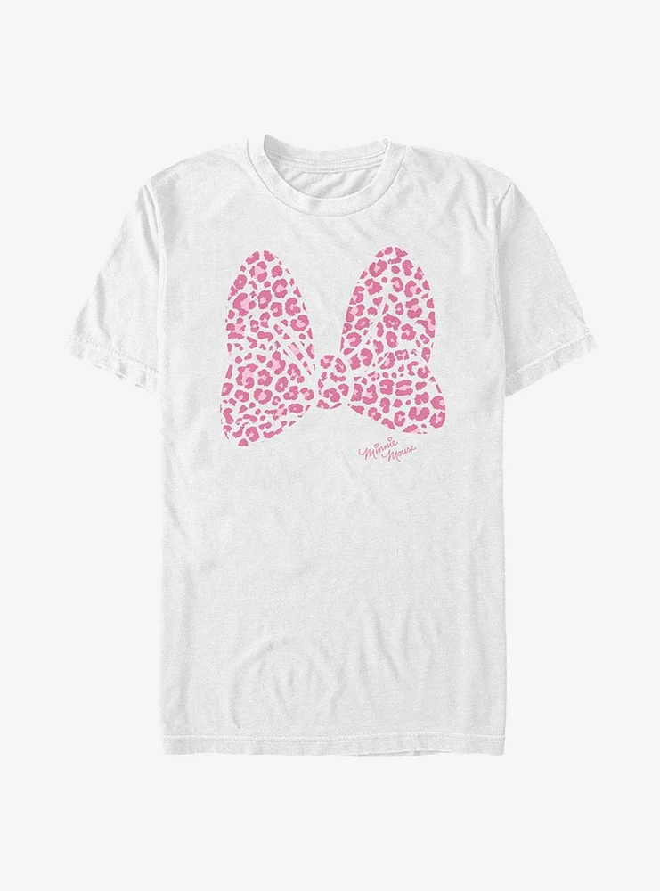 Disney Minnie Mouse Pink Leopard T-Shirt