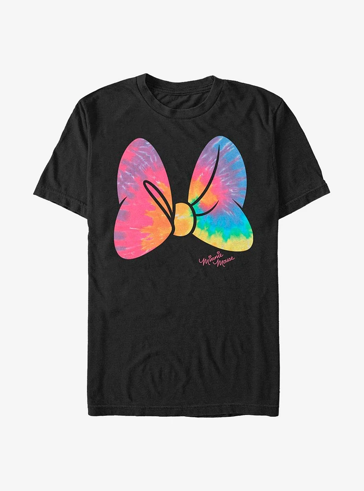 Disney Minnie Mouse Tie Dye Bow T-Shirt