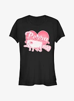 Disney Phineas And Ferb Platypus Love Girls T-Shirt
