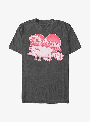 Disney Phineas And Ferb Platypus Love T-Shirt