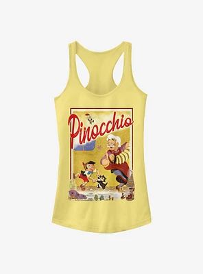 Disney Pinocchio Storybook Poster Girls Tank