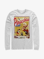 Disney Pinocchio Storybook Poster Long-Sleeve T-Shirt