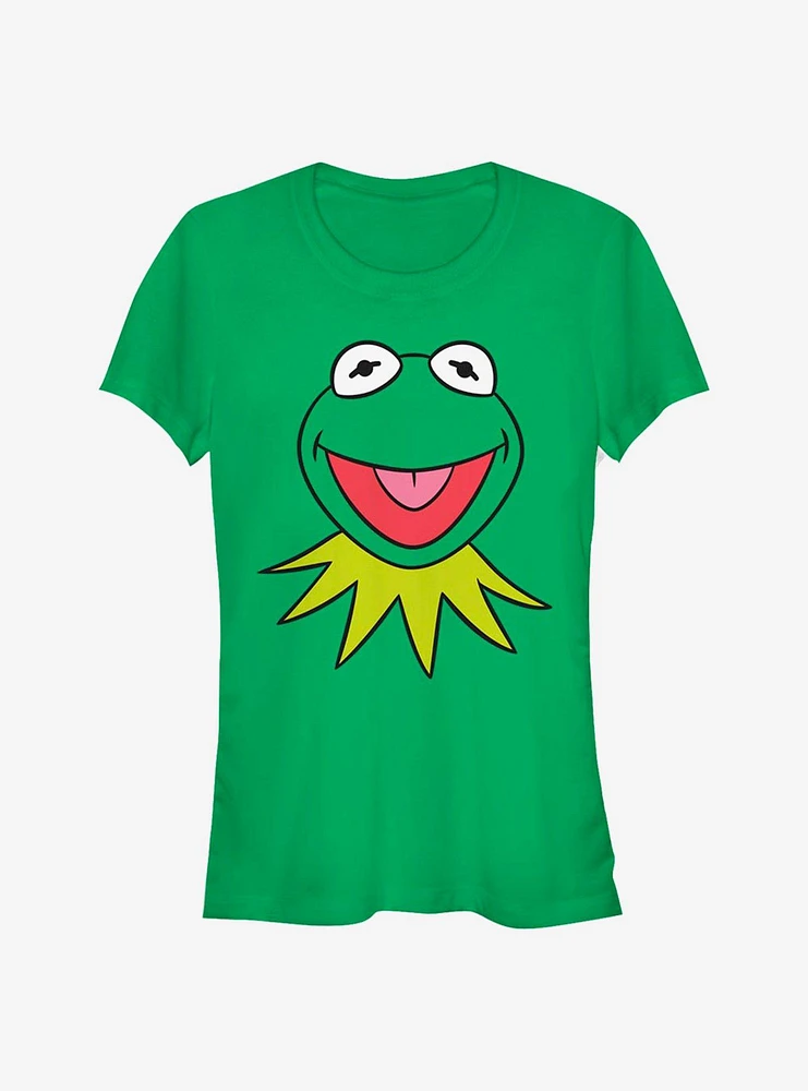Disney The Muppets Kermit Big Face Girls T-Shirt
