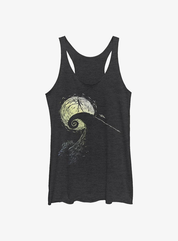 Disney The Nightmare Before Christmas Spiral Hill Jack Girls Tank