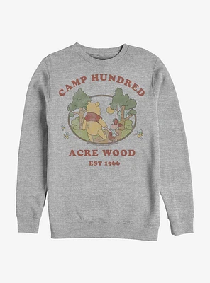Disney Winnie The Pooh Camp 100 Acre Crew Sweatshirt