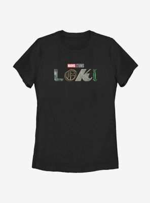 Marvel Loki Logo Womens T-Shirt