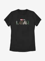 Marvel Loki Logo Womens T-Shirt