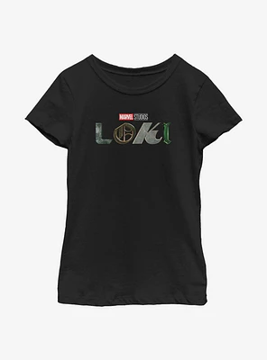 Marvel Loki Logo Youth Girls T-Shirt